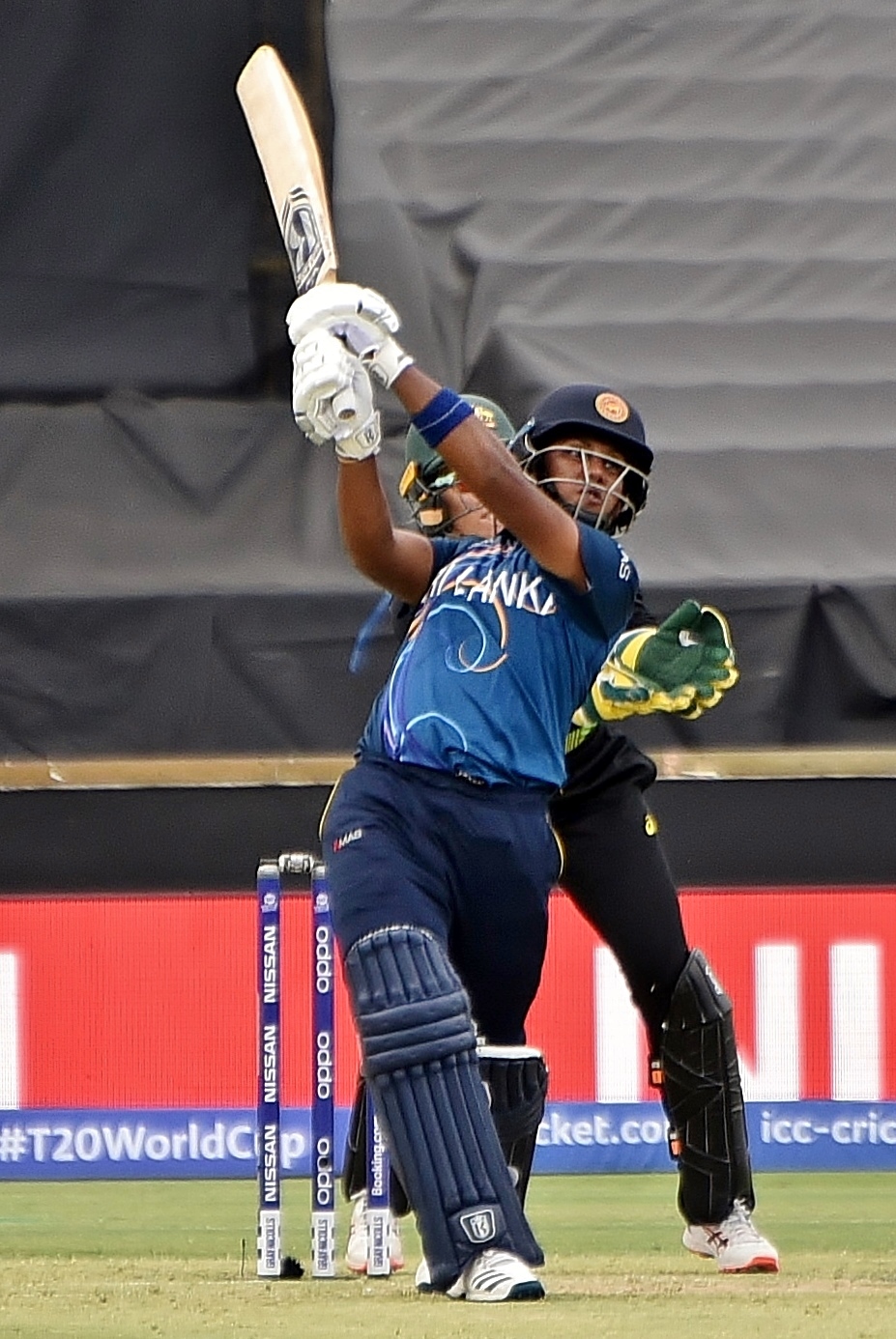 SL-W vs BAN-W 1st T20I 2026 — Chamari Athapaththu batting