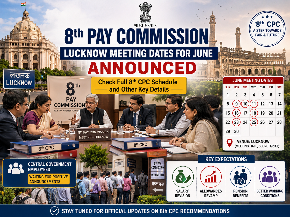 8th Pay Commission Lucknow Meeting June 2026 — Lucknow consultation schedule