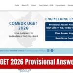 COMEDK UGET 2026 Answer Key Download — comedk.org provisional key