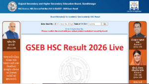 GSEB HSC Result 2026 May 4 Direct Link: 10 बजे धमाका, 6 लाख Students तैयार