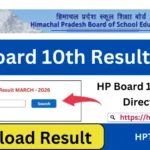 HPBOSE 10th Result 2026 Direct Link hpbose.org scorecard download