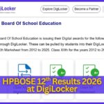 HPBOSE 12th Result 2026 Roll Number hpbose.org DigiLocker marksheet