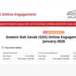 India Post GDS 3rd Merit List 2026 state-wise PDF download from indiapostgdsonline.gov.in