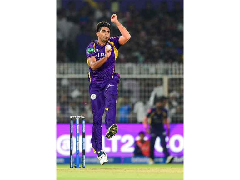 Kartik Tyagi DC vs KKR May 8 2026 bowling for Kolkata Knight Riders