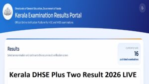 Kerala Plus Two Result 2026: 4.5 लाख छात्रों का Bumper धमाका, Shocking 3 बजे Direct Link