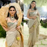 Met Gala 2026 Indian Celebs Costume Art - Isha Ambani Gaurav Gupta saree