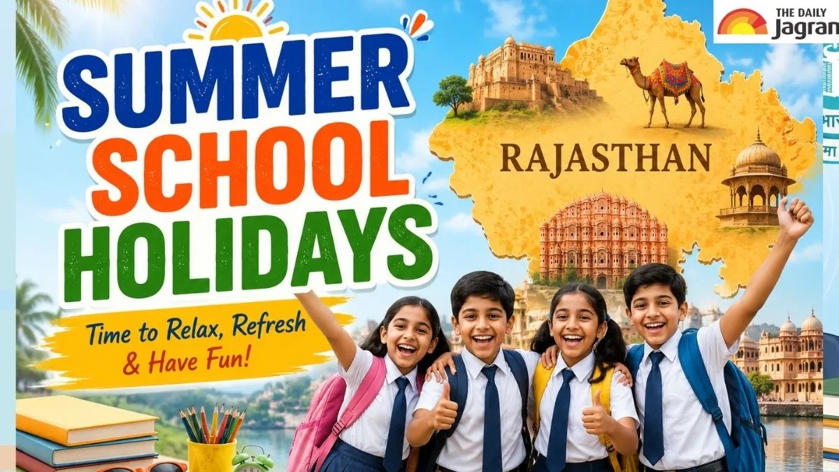 Rajasthan Summer Vacation 2026 35 Days school holiday classroom