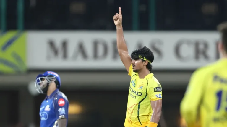 Ramakrishna Ghosh CSK Debut May 2 2026 — Maharashtra all-rounder ready for IPL debut vs MI
