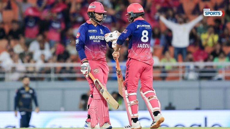 Ravindra Jadeja Retired Hurt RR vs GT IPL 2026 Qualifier 2 — Vaibhav Sooryavanshi और Ravindra Jadeja