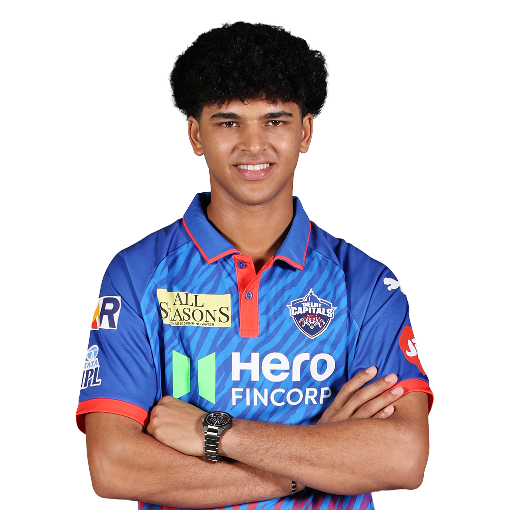 Sahil Parakh PBKS vs DC May 11 2026 - Delhi Capitals batter Sahil Parakh IPL 2026 headshot