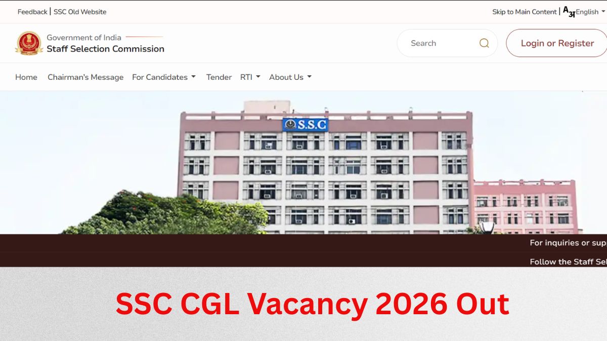 SSC CGL 2026 Vacancy 12256 Posts notification poster