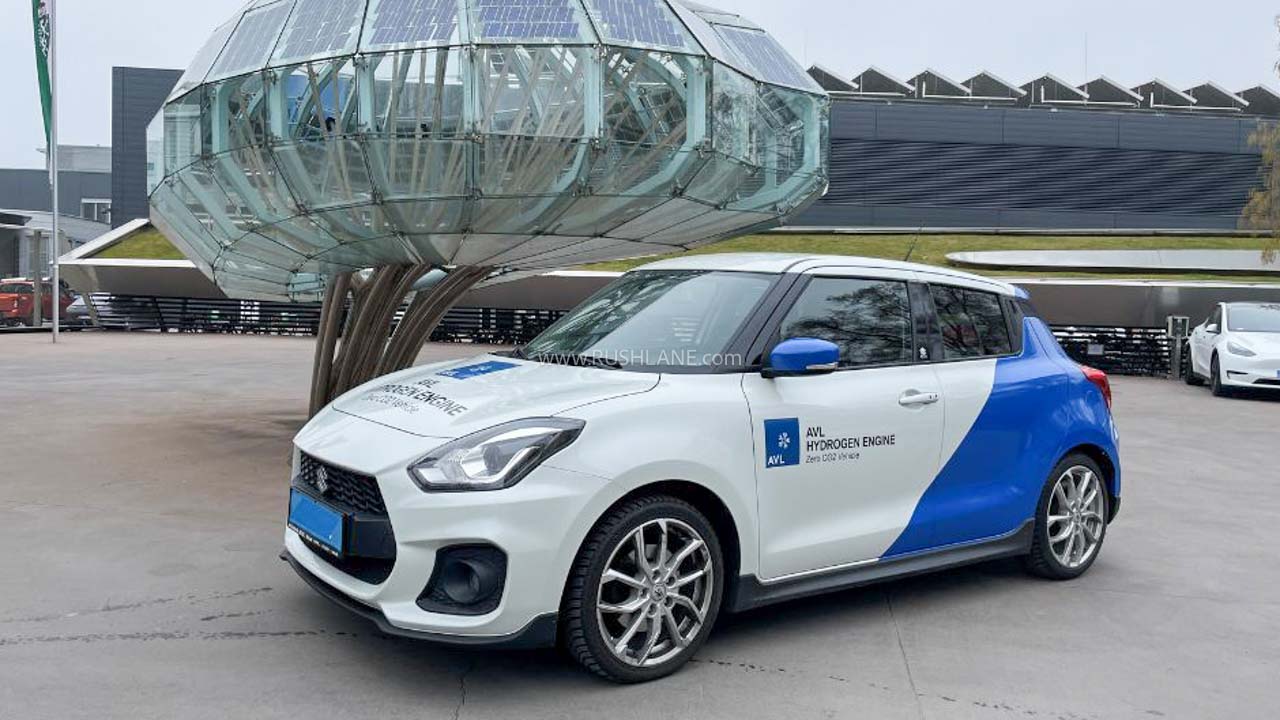 Suzuki Swift Hydrogen 2026 Vienna prototype 134hp 1.4L hydrogen engine