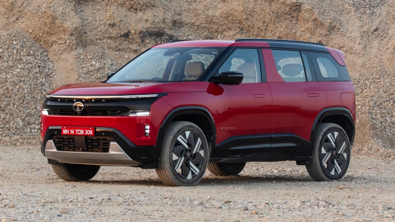 Tata Sierra EV Launch Date India 2026 - Tata Sierra EV front 3-quarter view