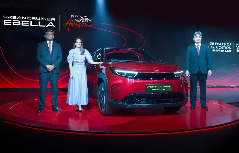 Toyota Urban Cruiser Ebella Price India 2026 - Toyota Kirloskar Motor launch image
