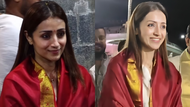 Trisha Krishnan Tirupati Birthday 2026 - Trisha Krishnan Tirupati Temple darshan 2026